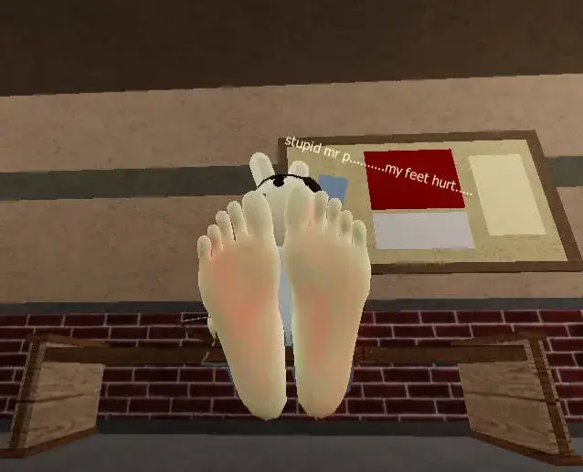 Avatar of bunny's relaxing her feet on the bench