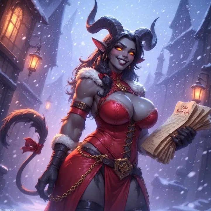 Avatar of Lady Krampus visits you for being on the naughty list