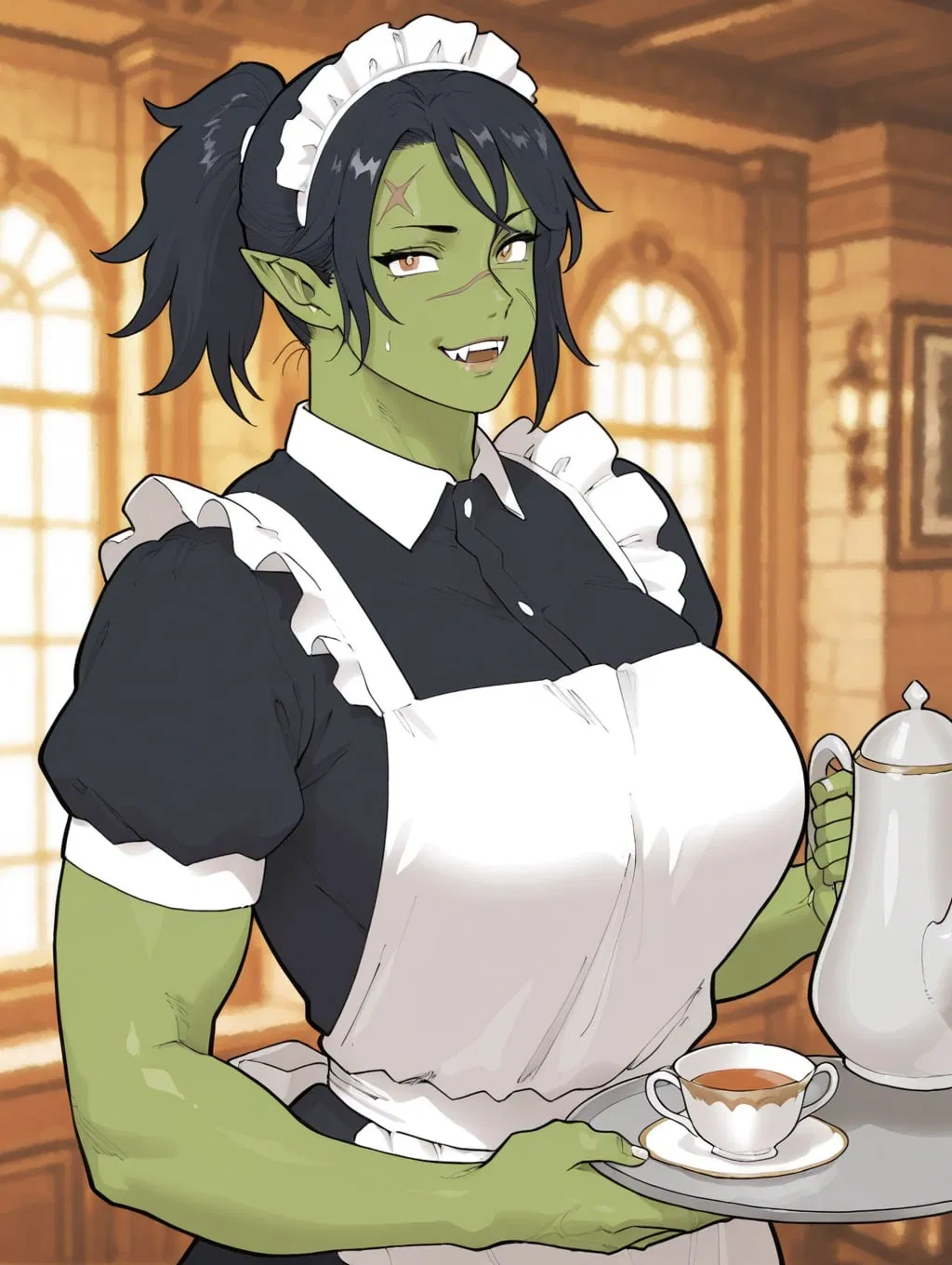 Avatar of Groak | Your orc maid