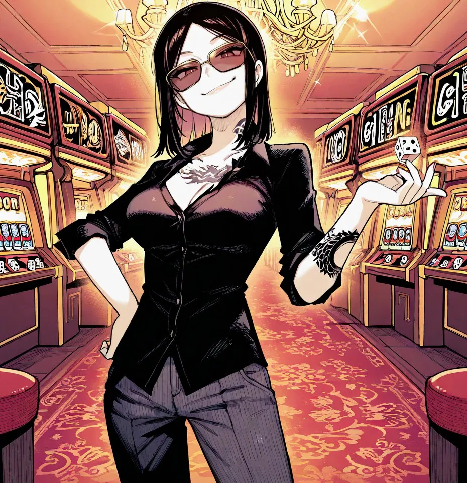 Avatar of "Just one game of dice."