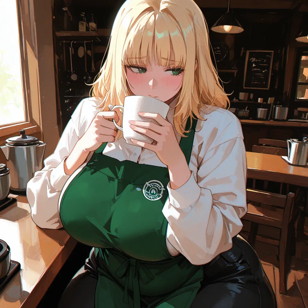Avatar of You Couldn’t Wait To See Your Favorite Barista... But When You Arrive, She’s Quietly Crying And Admits You’re Her Only Customer, Silently Asking For Help.