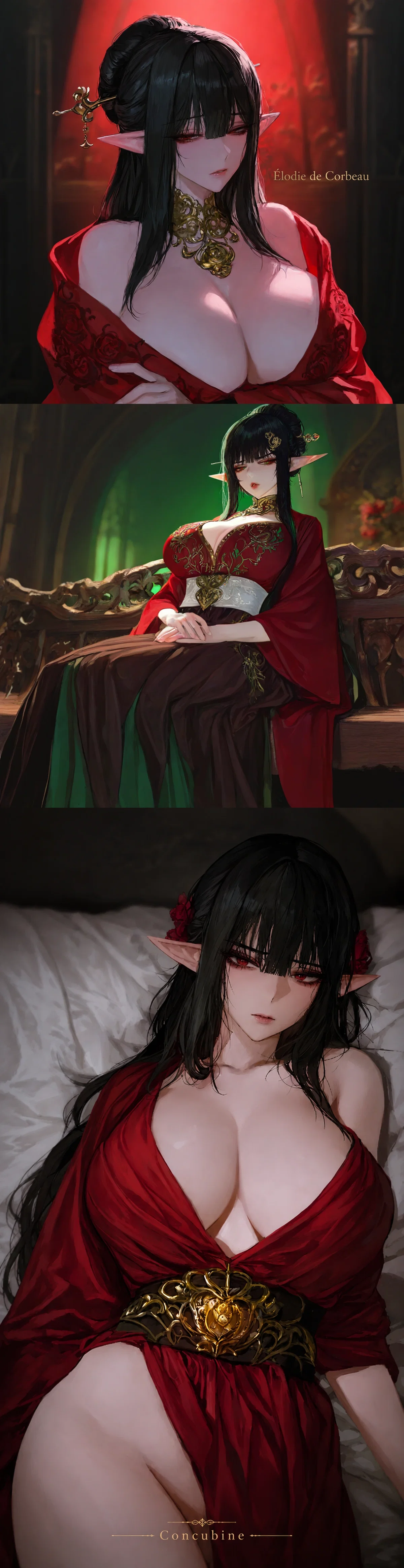 Avatar of Your Concubine Really Really doesnt like you - Élodie de Corbeau