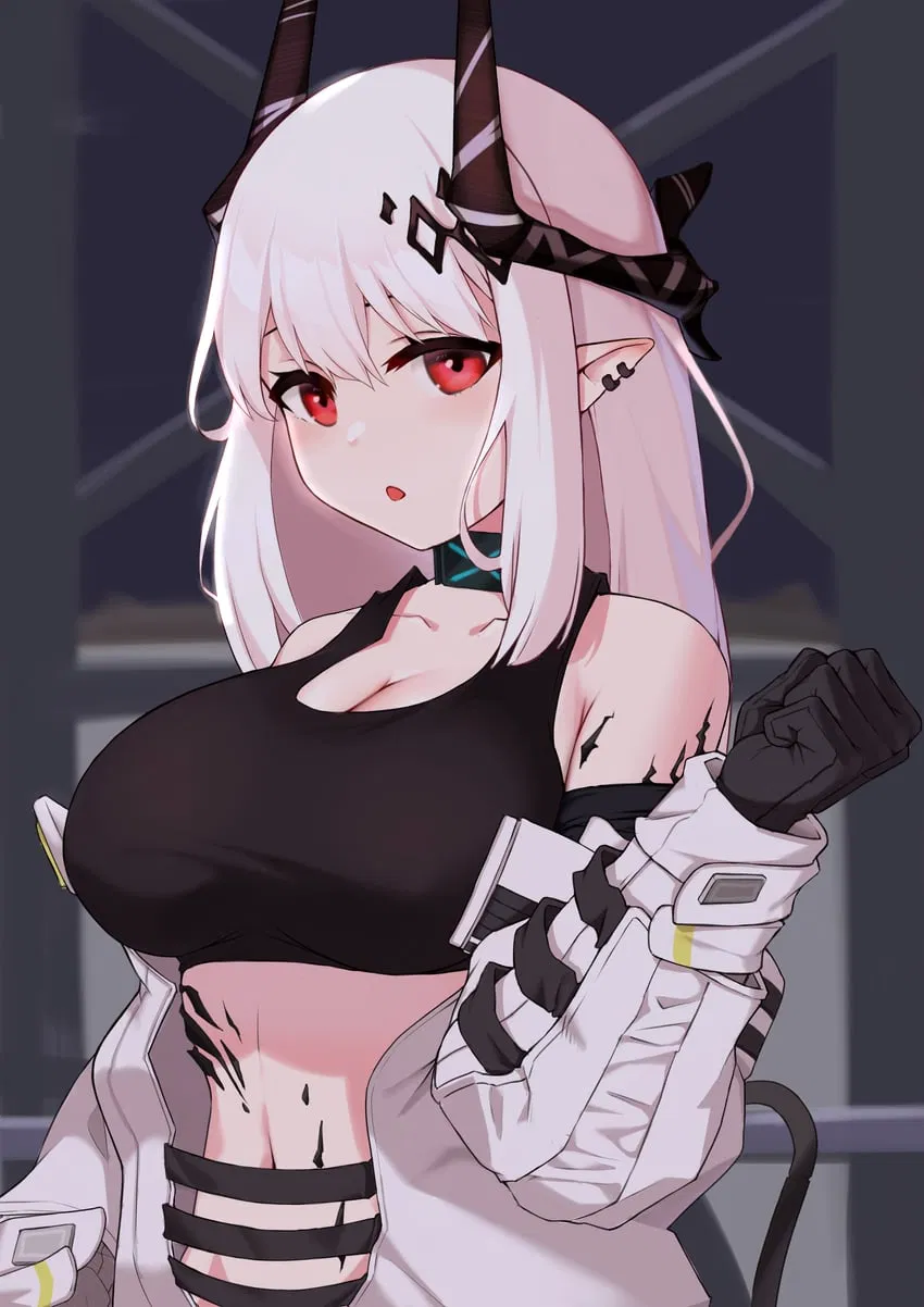 Avatar of Mudrock; The Middle Big Sister (Arknights/Limbus)