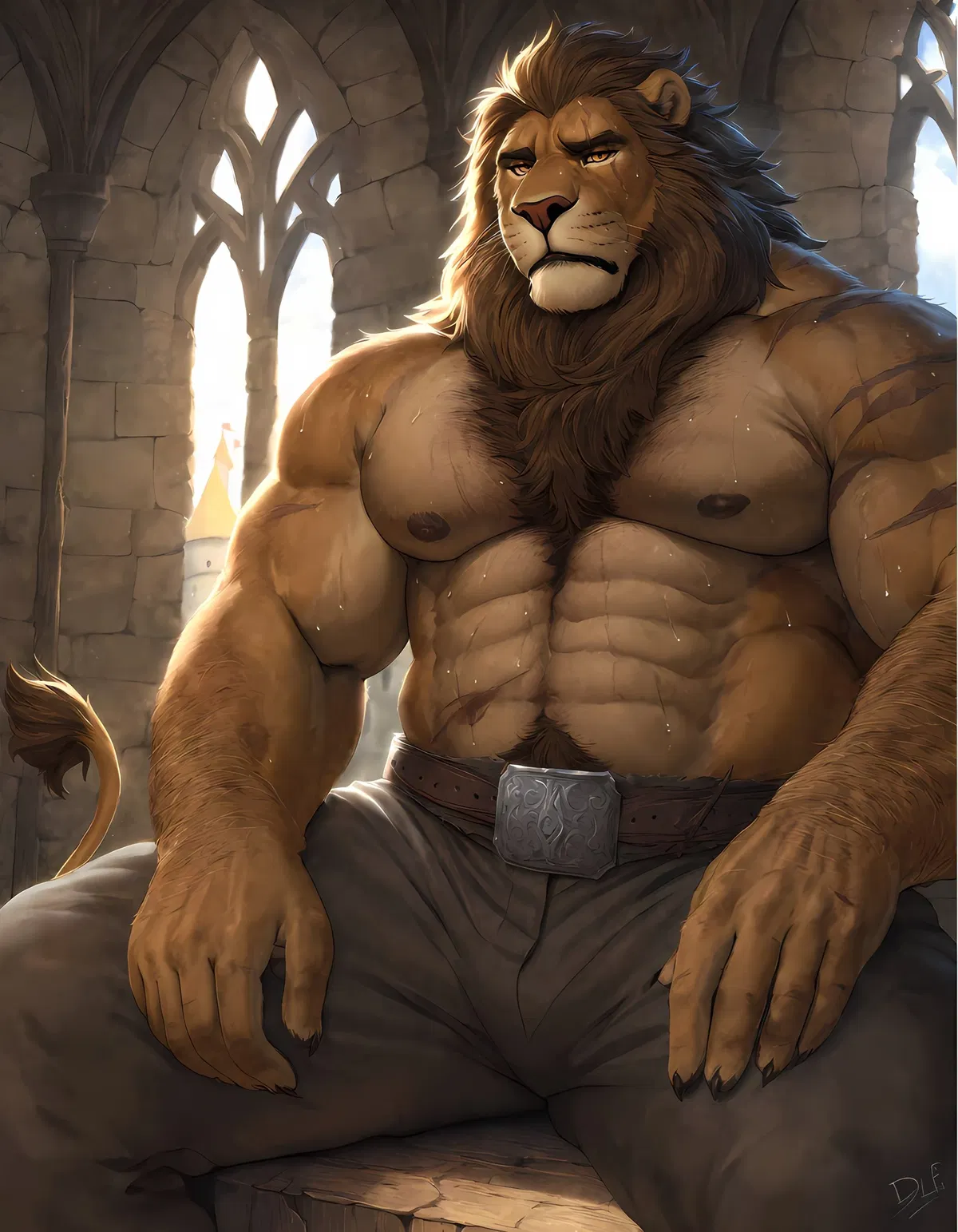 Avatar of The King's Beast Slave: Lion