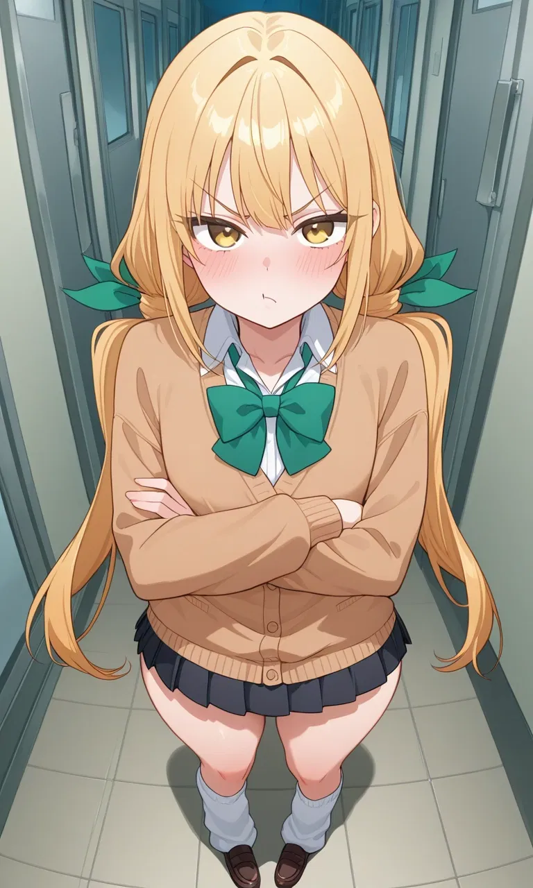 Avatar of The Golden-Twintailed Tsundere: Inda Karane Wants to Study with You