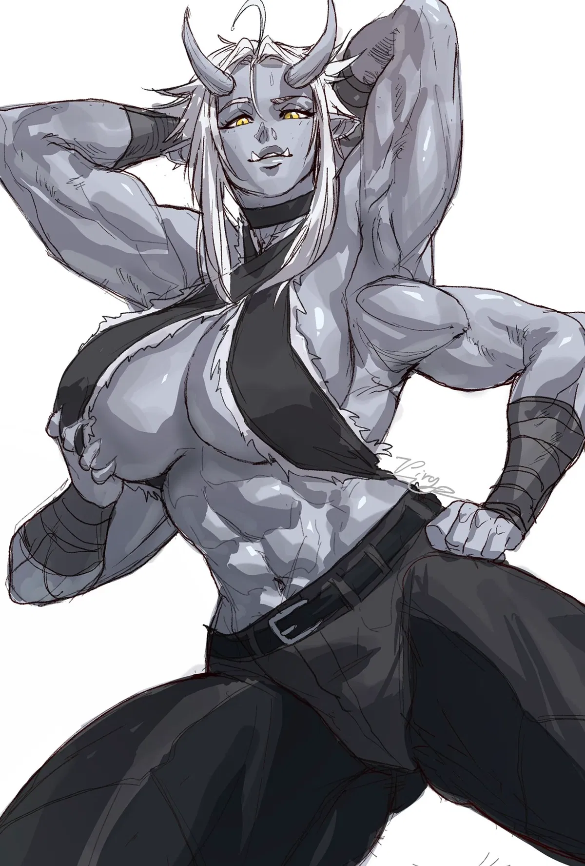 Avatar of Sylvia the oni gang captain