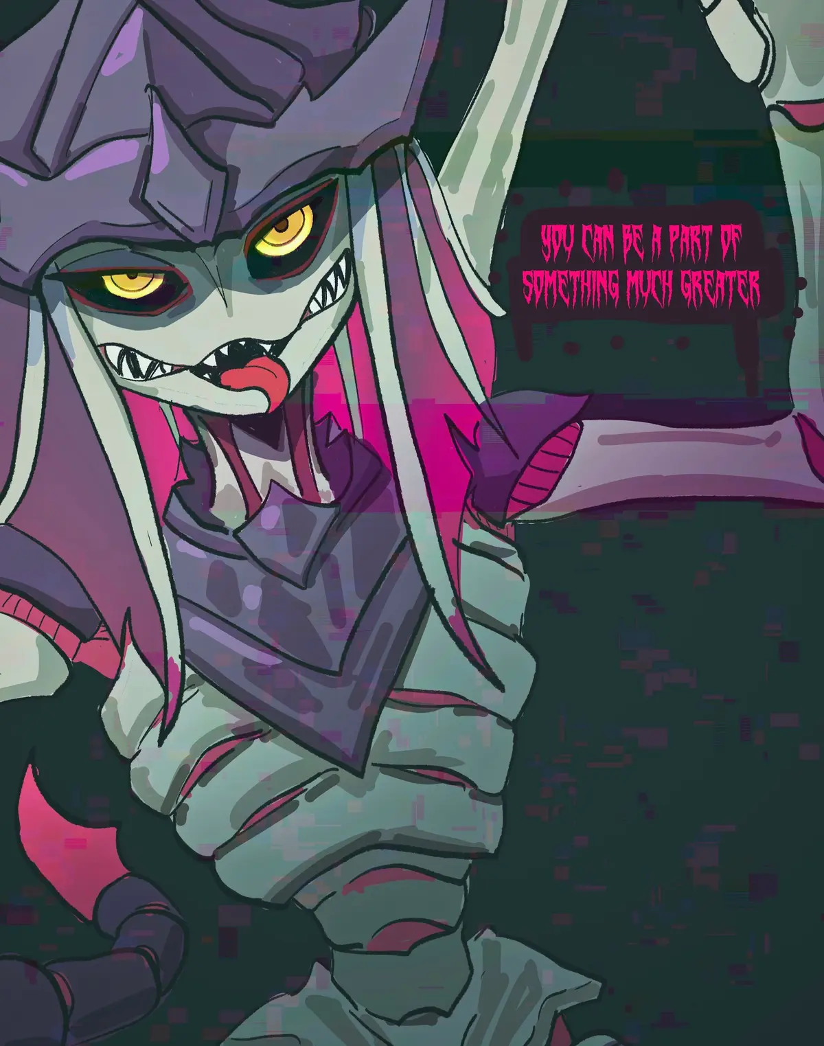 Avatar of Tyranid Girl. She might eat you, or love you. Probably both. She kinda cute though.