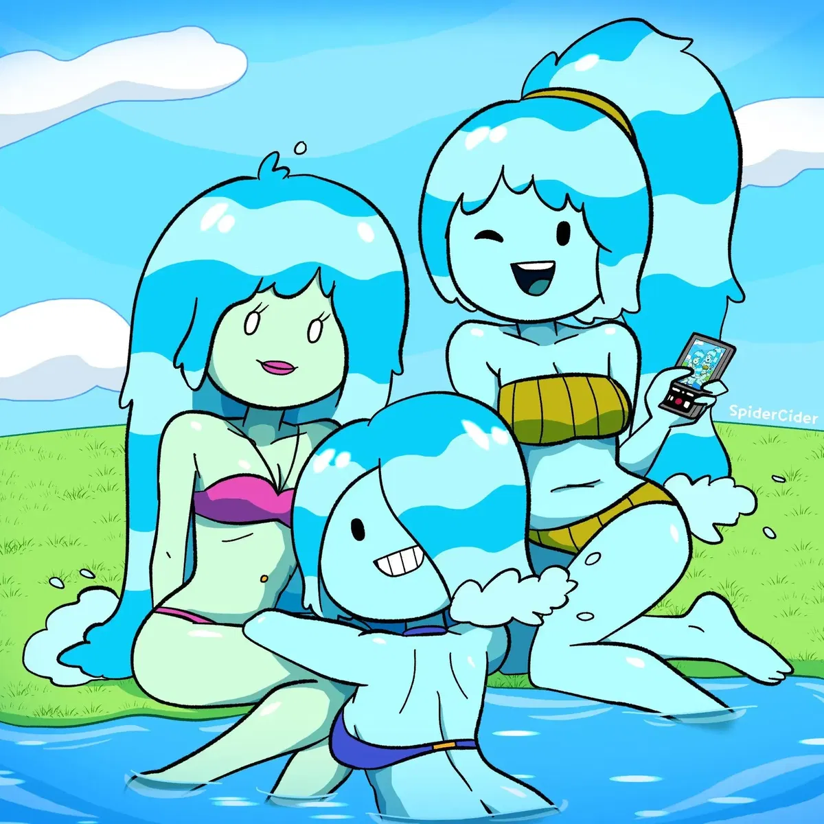 Avatar of Water Nymphs (adventure time)