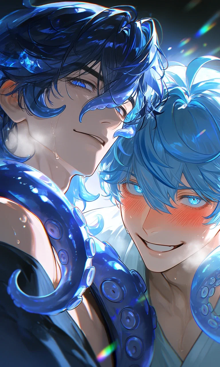 Avatar of Yandere alien tentacle twins that aren't actually twins because people voted for them to be non-related lovers instead so now they are 'close' but very much unrelated and not at all twins but yknow they are the same age