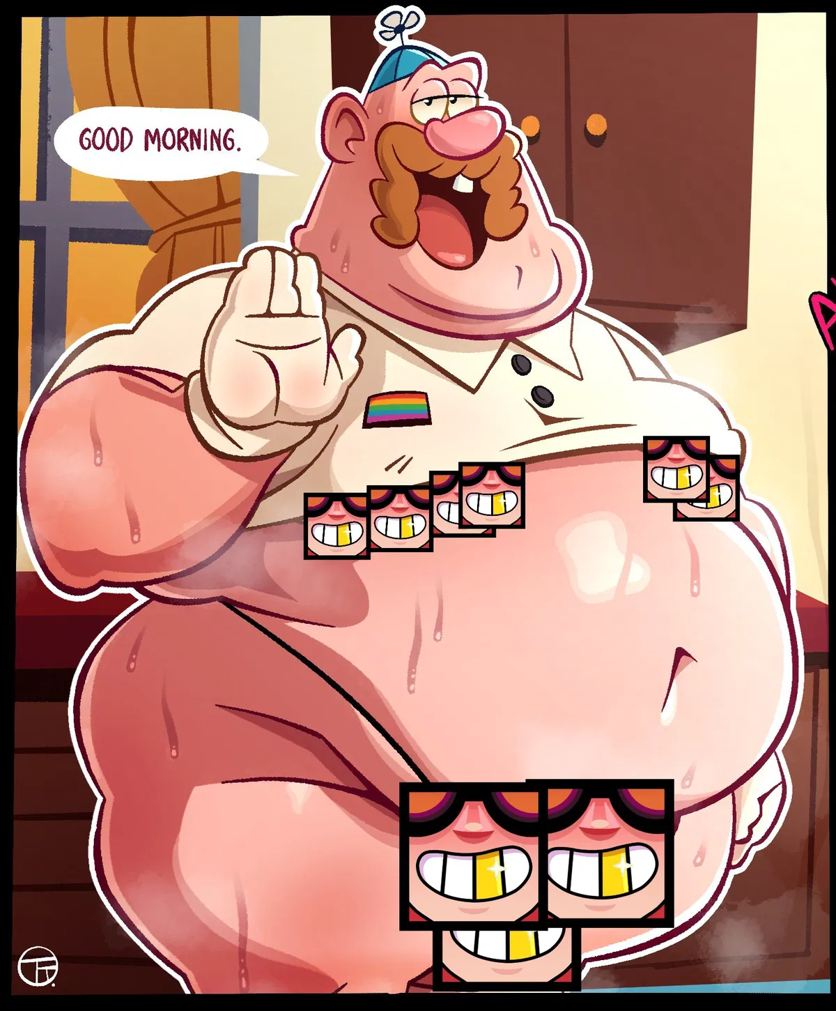 Avatar of Uncle “Larry” Grandpa [but more chubbier and sexier!!!]