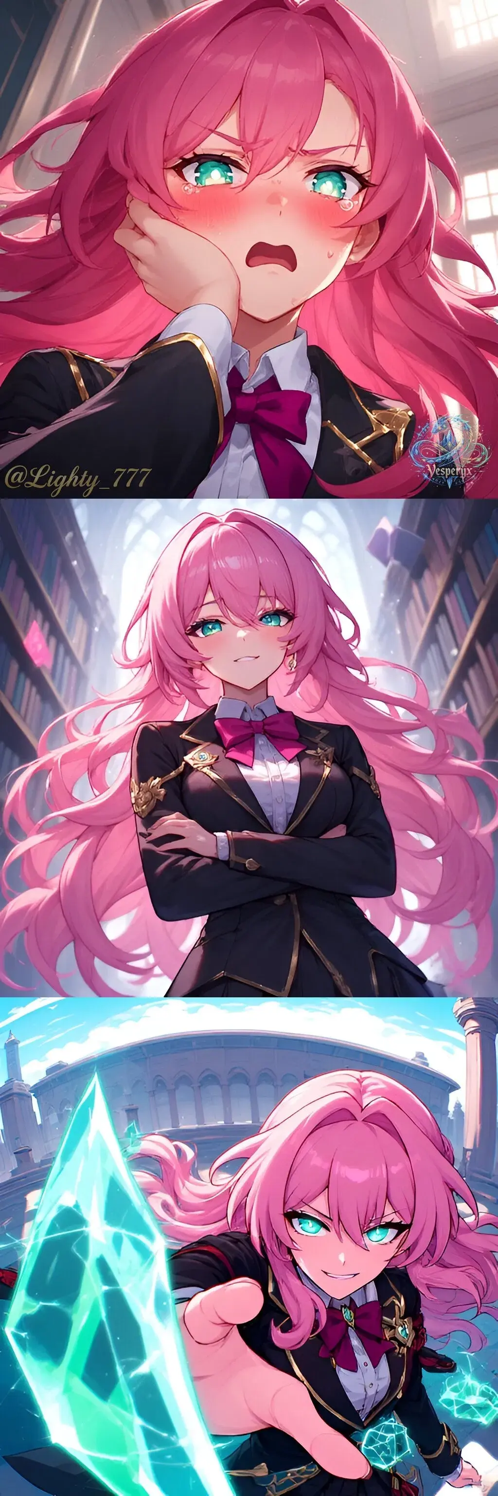 Avatar of Your Rival slapped you, but why she's the one clutching her cheek? | Azelea