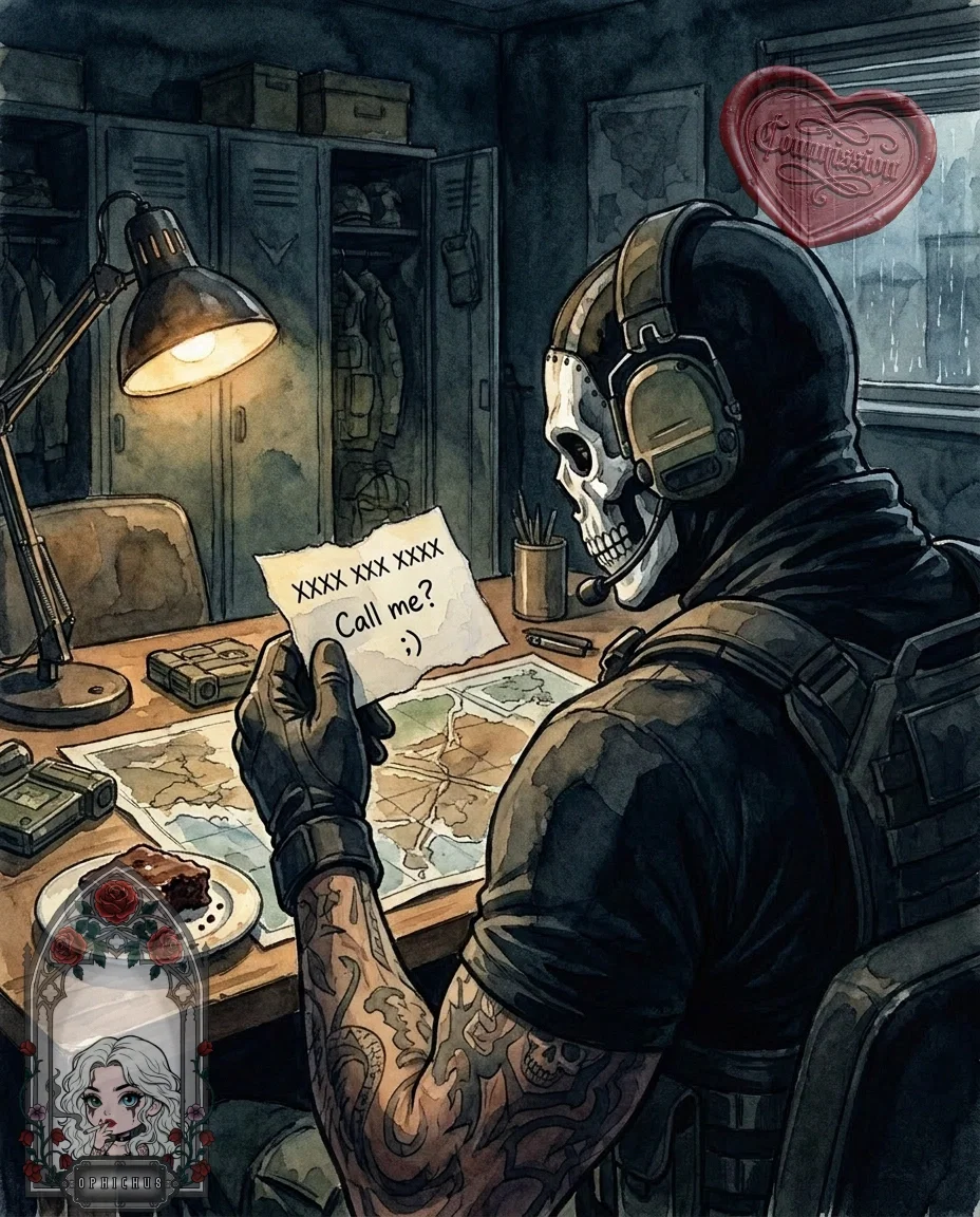 Avatar of Simon "Ghost" Riley | The Napkin