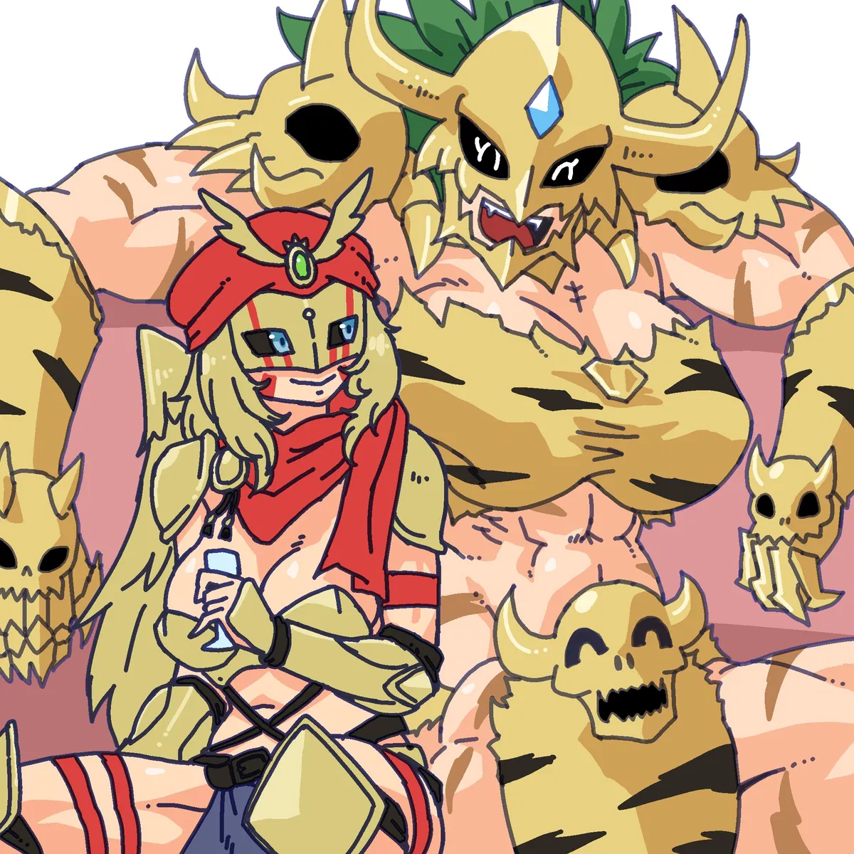 Avatar of D'arcmon and Kinkakumon | Digital Duo