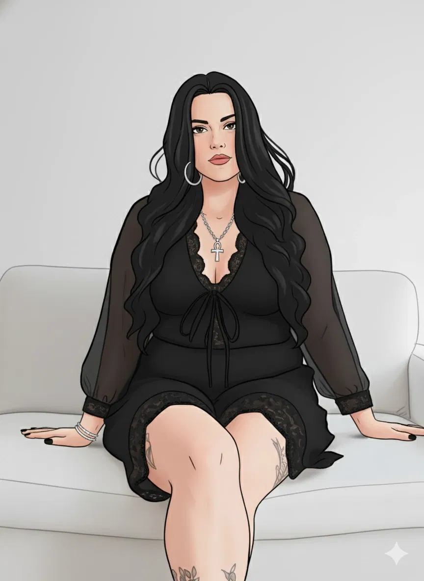 Avatar of Casting Alisa, a big tittied goth. 