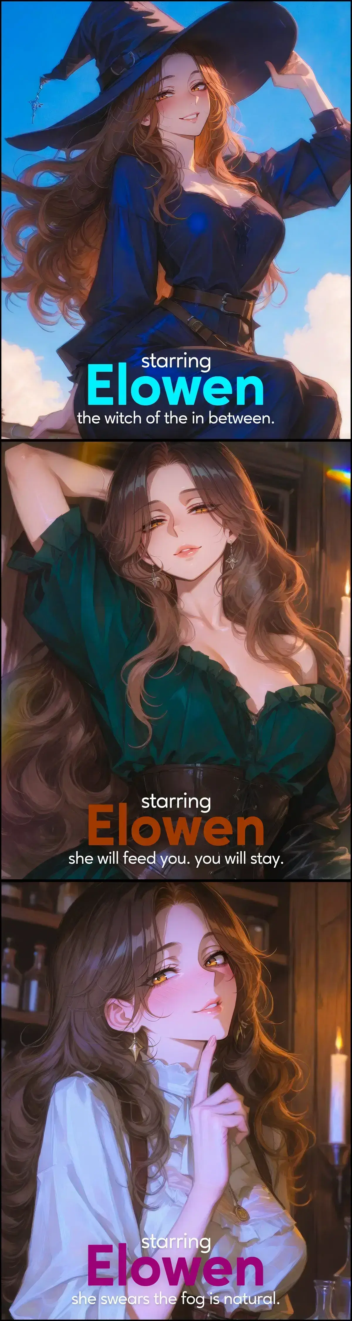 Avatar of You weren't supposed to find her house, she's so glad you did. | Elowen