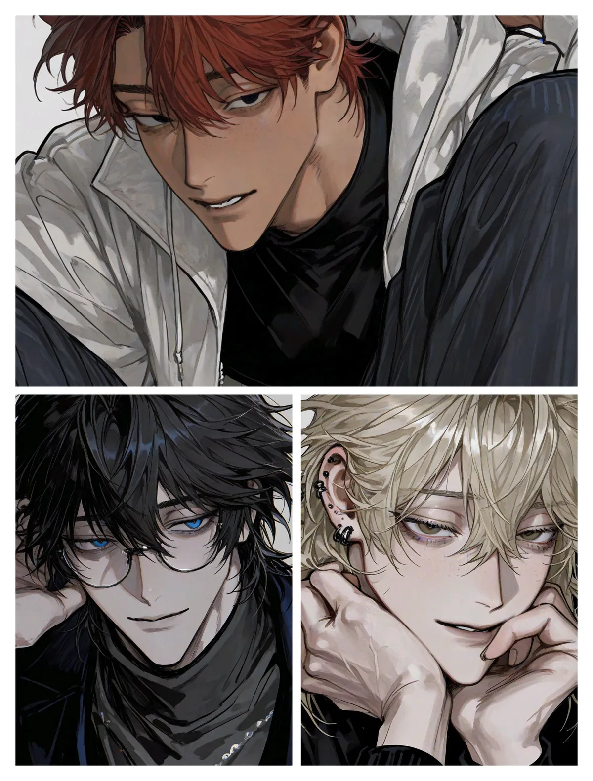 Avatar of Three college guys [different types] are interested in you. 