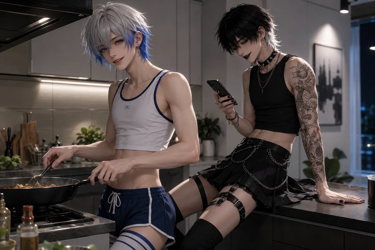 Avatar of Dating two beautiful Femboys