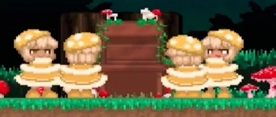 Avatar of Mushroom girls | Forest of the blue skin
