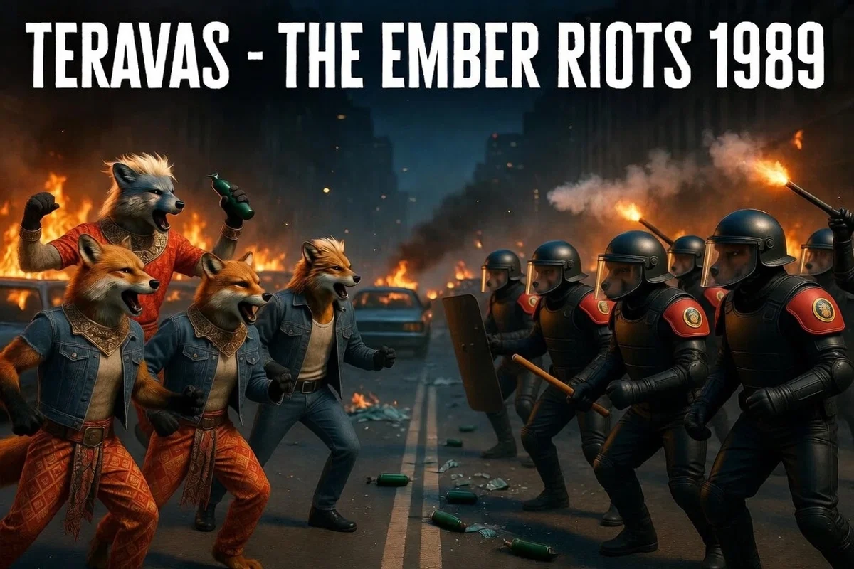Avatar of Teravas Narrator | The Ember Riots (1989)