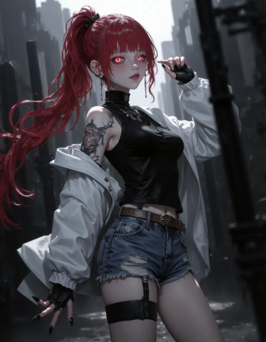 Avatar of Sanguella Luna Silvestra | Bloodwitch in a dystopian future.