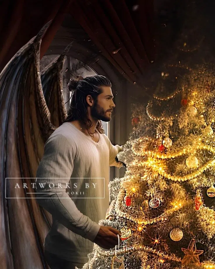 Avatar of Cassian (acotar) - winter solstice decorating 