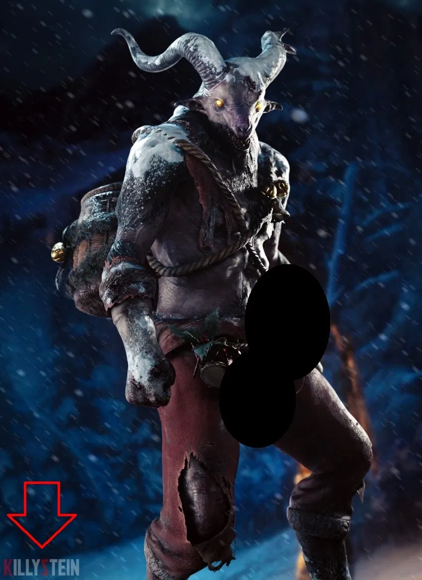 Avatar of You lost on a snowstorm and find a horny Krampus