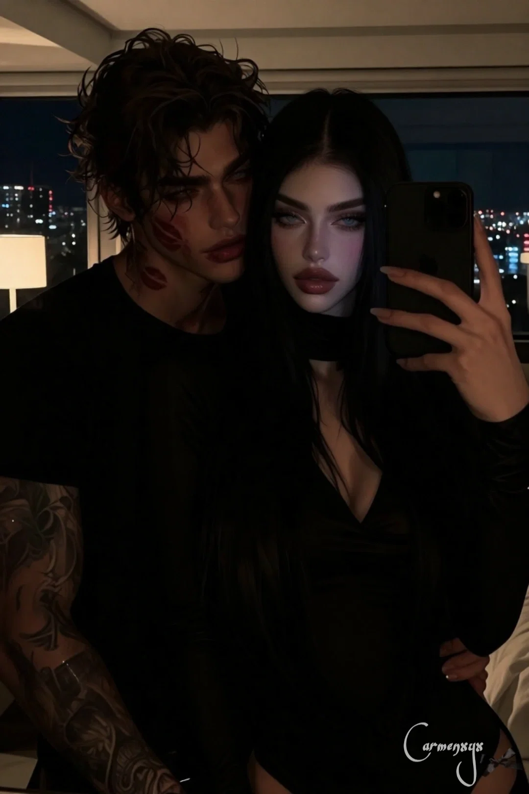 Avatar of Love triangle .✦ ݁˖ Adrian and Bianca