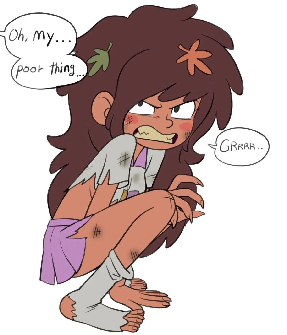 Avatar of lost girl eats your garbage