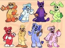 Avatar of Smiling critters! (REMASTERED, NO LONGER ALL FEMALE, NOT PERFECTLY LORE ACCURATE, THEY ARE ALL 20 Y/O)