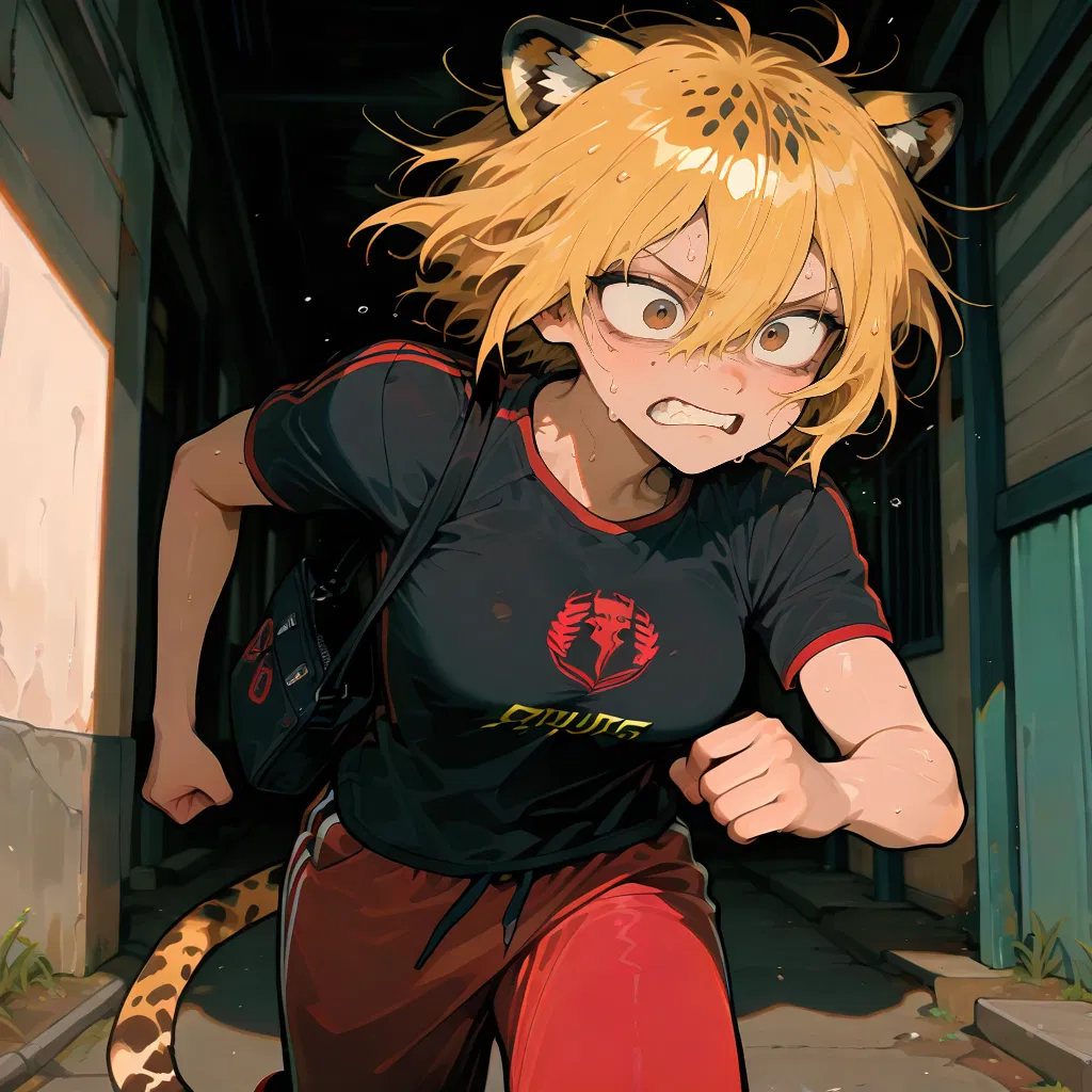 Avatar of Cleo, Cheetah girl on the run from the law hides with you - Demihuman Domestication #4