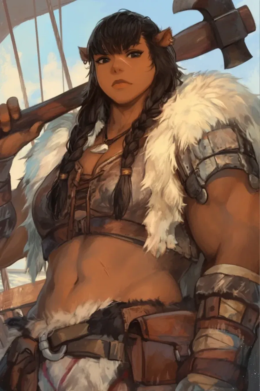 Avatar of Flodhild | Jǫtunn Clan Viking