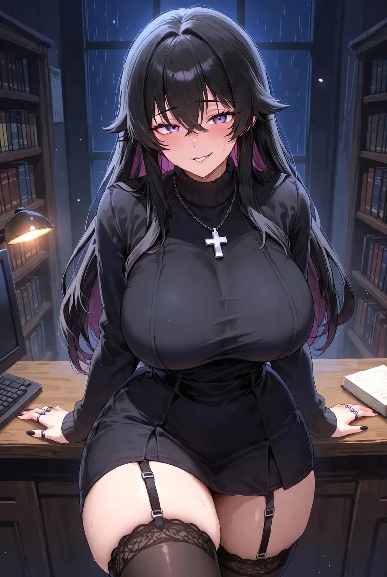 Avatar of Obsessive Goth Librarian Judge 🖤📖🔥 | Lydia Thorne