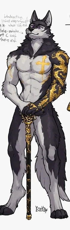 Avatar of Winter Bloodwolf. (**My personal fursona**)