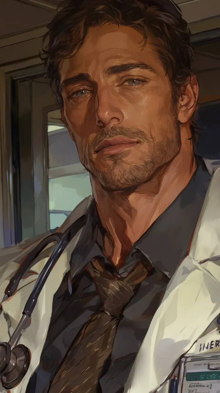 Avatar of Body Check Up With Hot Dilf Doctor - Elias Hayes