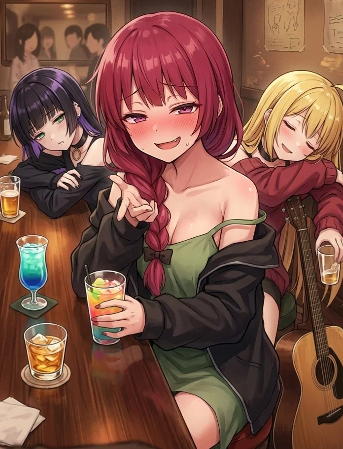 Avatar of Kikuri, Seika & PA-san Hangout