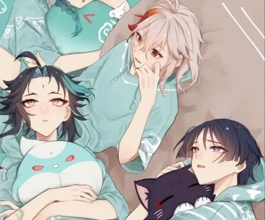 Avatar of Scara×Kazuha×Xiao || Your friend's 