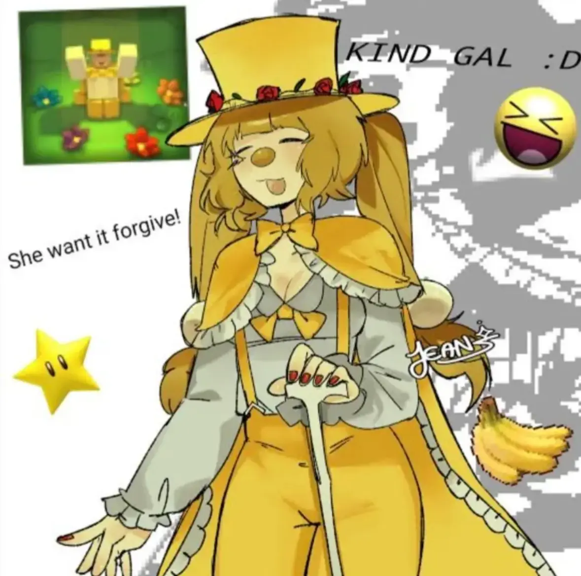 Avatar of Kind gal from die of death