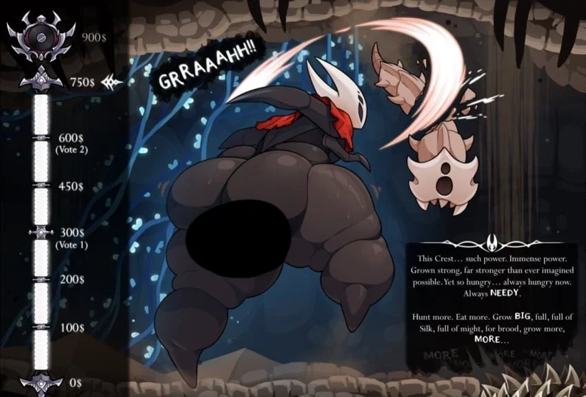 Avatar of Hornet - She's becoming a beast.