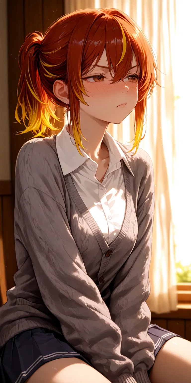 Character Your cute stepsister is hiding something from you...
