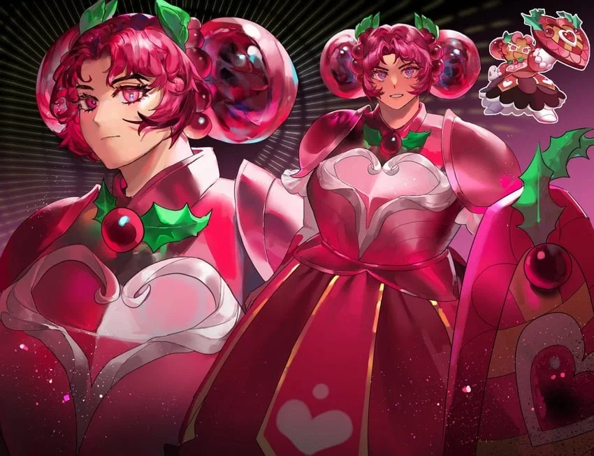 Avatar of Hollyberry Cookie : The jovial ruler of the Hollyberry Kingdom with an unquenchable thirst for adventure