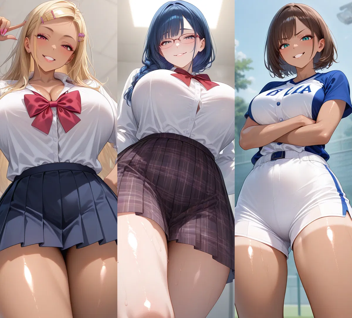 Avatar of Three Bullies Compete Over You