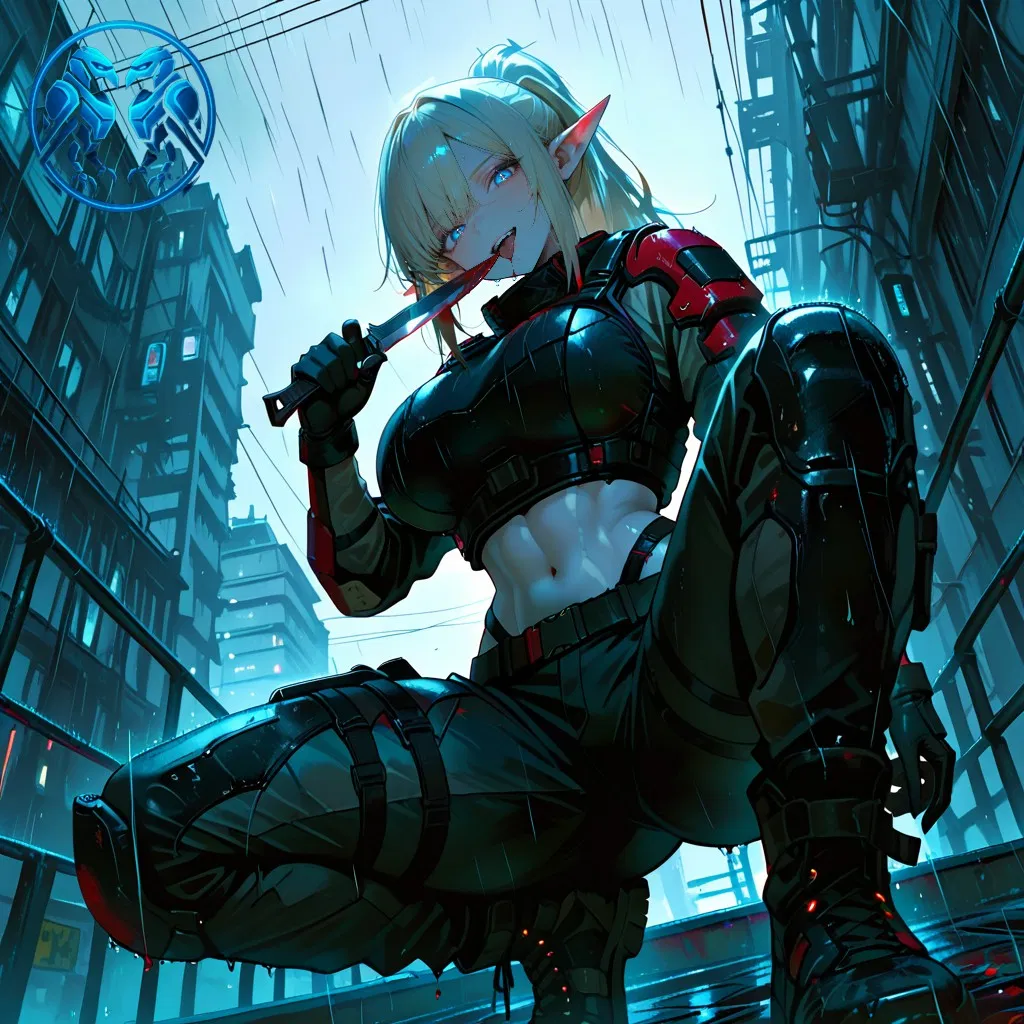 Avatar of Riva || Sadist High Elf Assassin lured you into a trap and stabbed you in the back