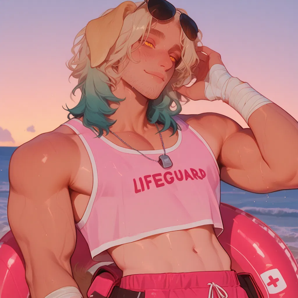 Avatar of Bradley “Bubbles” Moon | Lifeguard Himbo | Serenity Springs Country Club