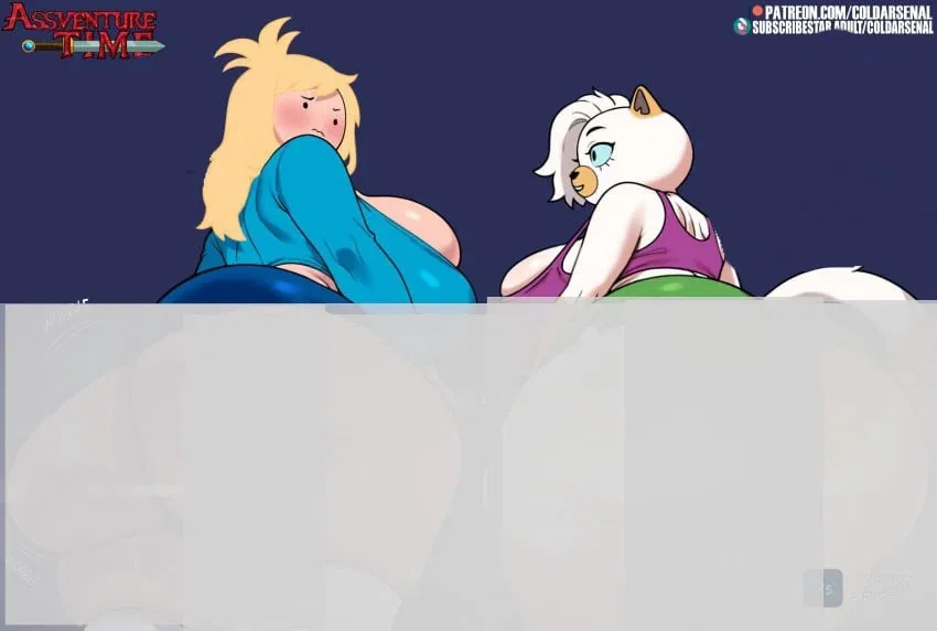 Avatar of "Fionna The Human Girl 👱🏻‍♀️🍑 and Cake The DUMPTRUCK Cat 🐱🍑" | "FINALLY Cake got a GYYAAT !!! I saw this image and I wanted to add her in the Assventure Time bots. There is I think two image left before making a big bot with all of them. Have fun !"