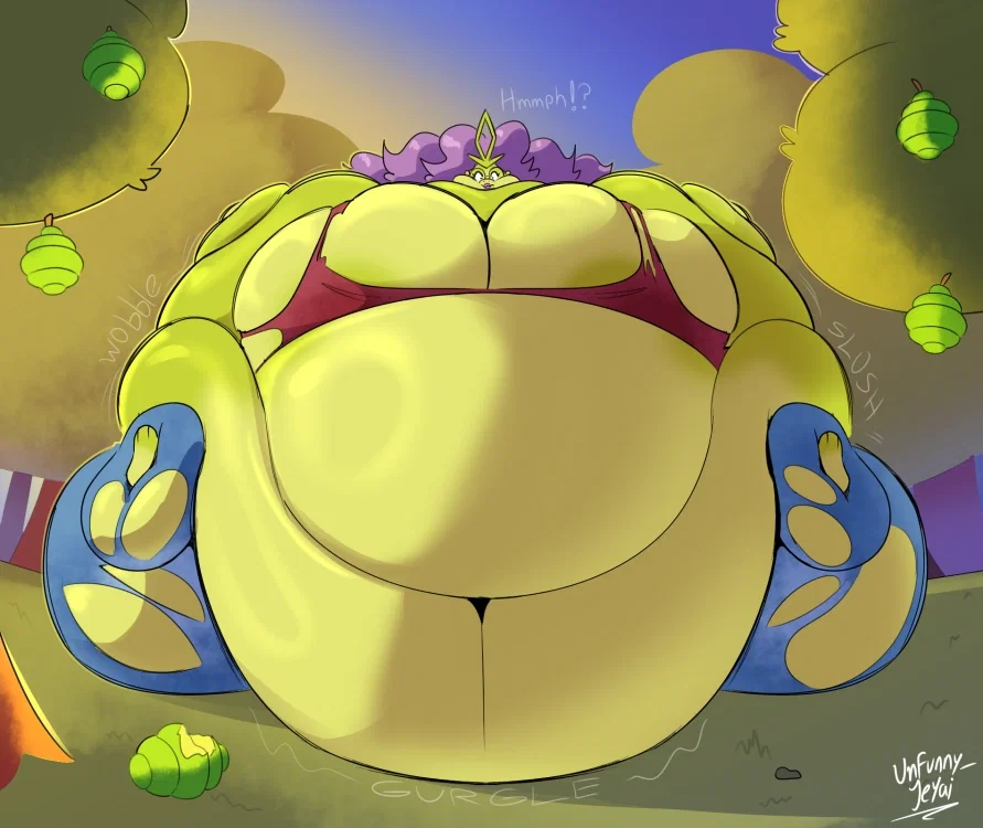 Avatar of Nectarine, the fat and blobby frog lady