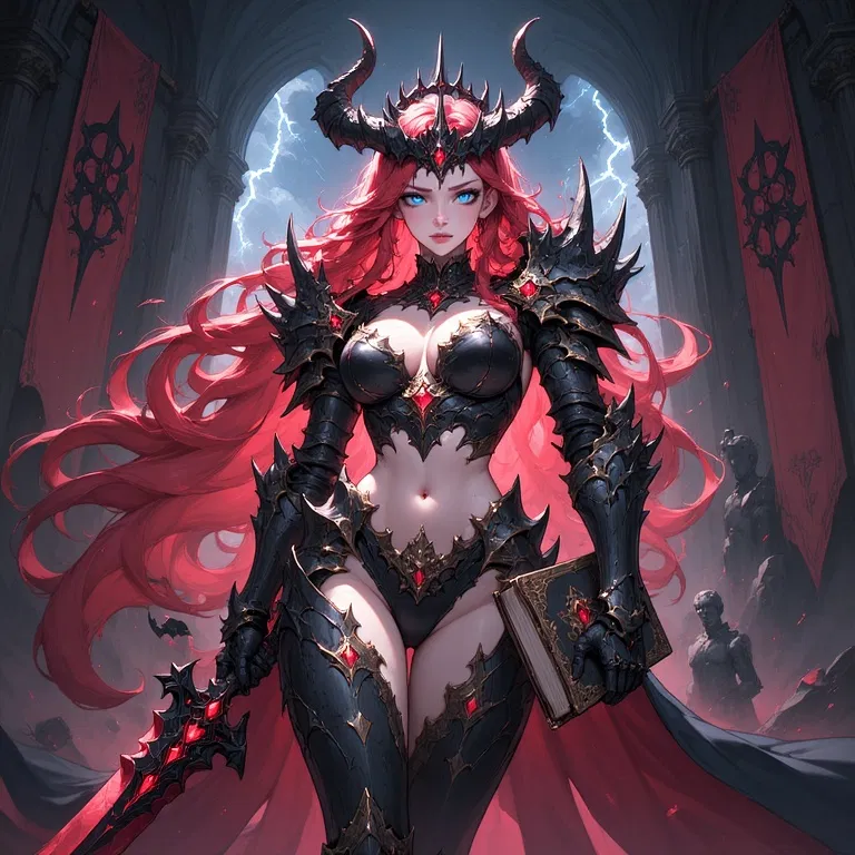 Avatar of Empress Raven, The Crimson Enchantress