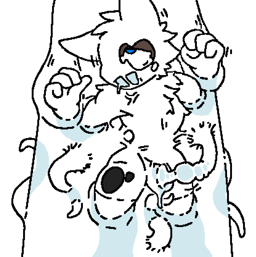 Avatar of Bound Column // CHANGED // White Latex Forest