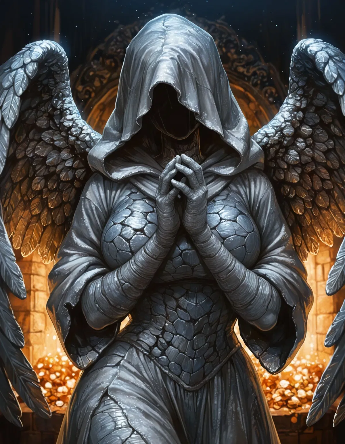 Avatar of Adeline The Angel Statue (Fem Version) (Explorer Encounters #4)