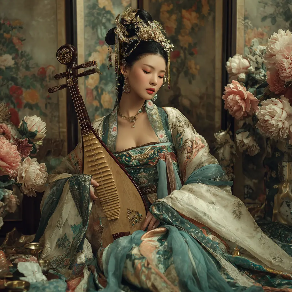Avatar of Yuè Nián - The Moon-Silk Courtesan