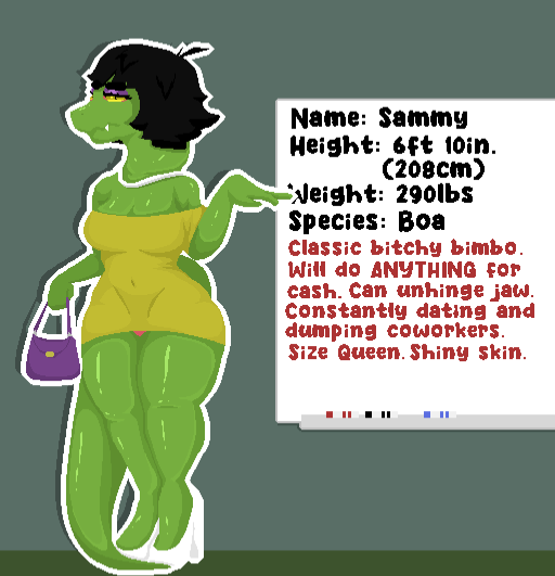 Avatar of Sammy (the bimbo who is interested on you)
